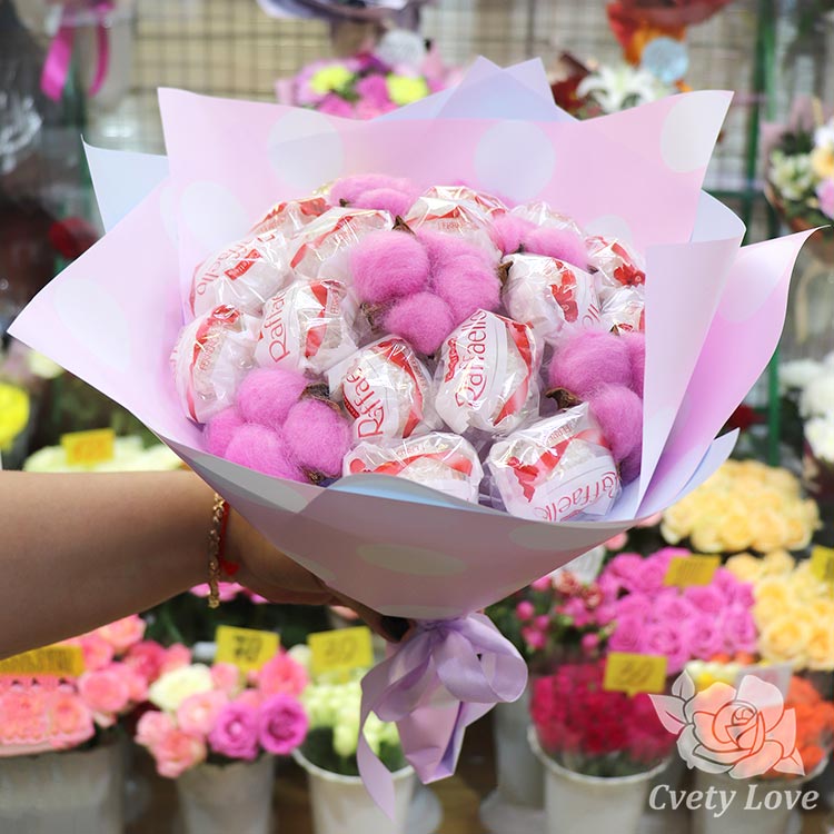 Цветы из конфет купить в москве холодильник для цветов купить иркутск бу